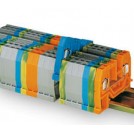 Clema de trecere, 1 intrare / 1 iesire, 1.5 mmp, albastra Wago